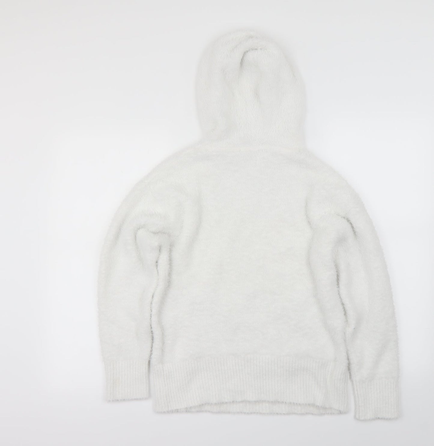 George Womens White   Pullover Jumper Size 8
