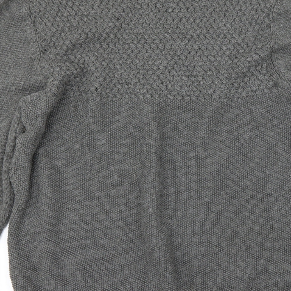 NEXT Mens Grey   Pullover Jumper Size M