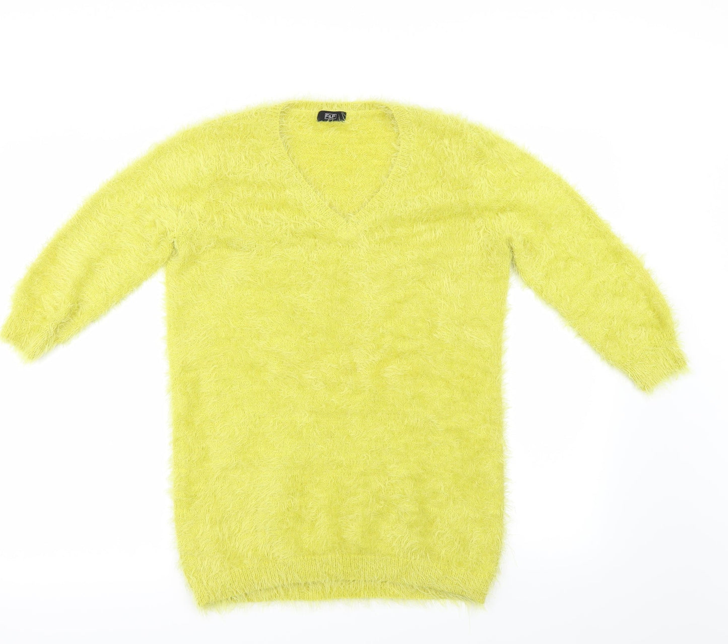 F&F Womens Green   Pullover Jumper Size 12
