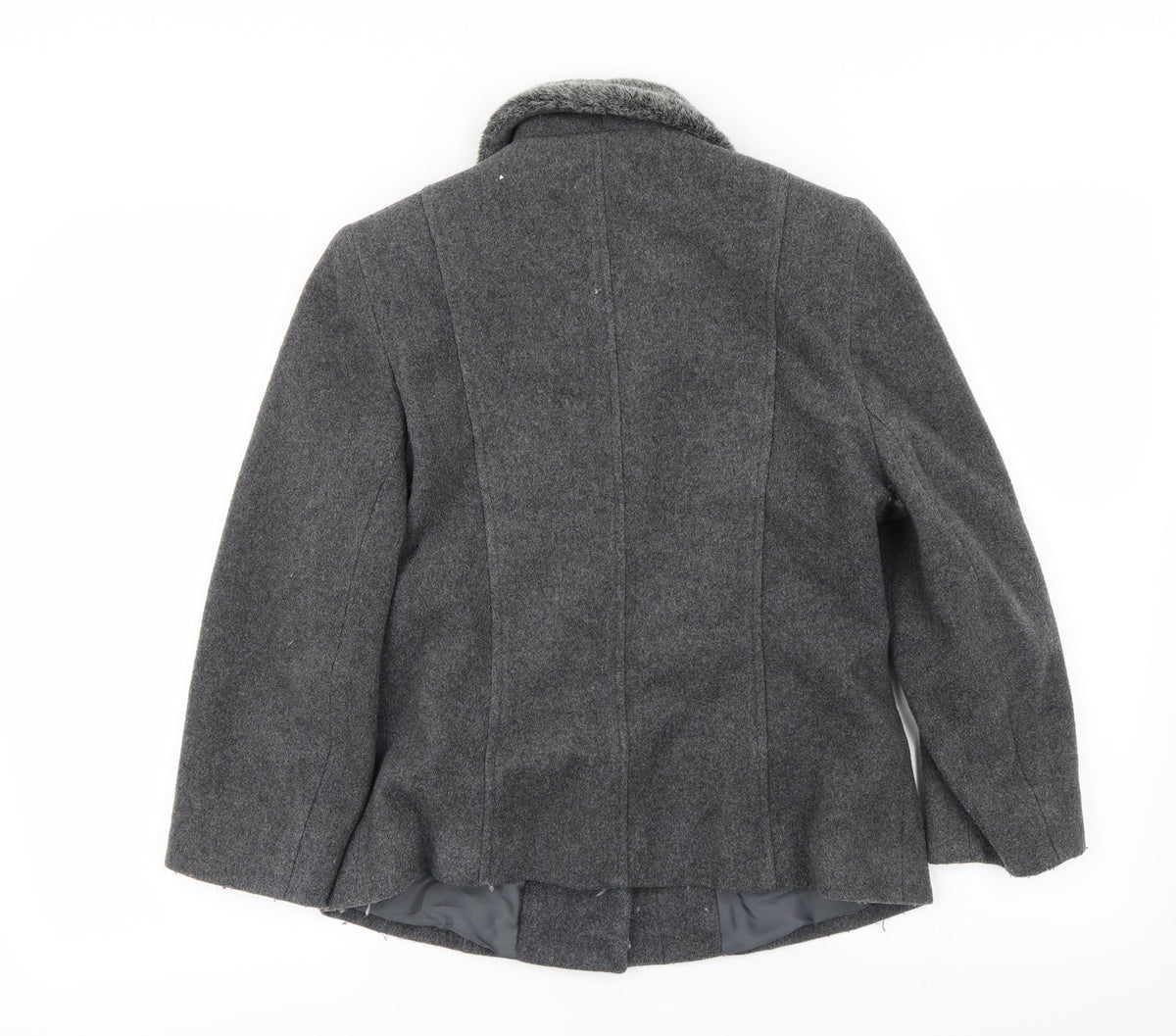 Richards Womens Grey   Jacket Coat Size 10