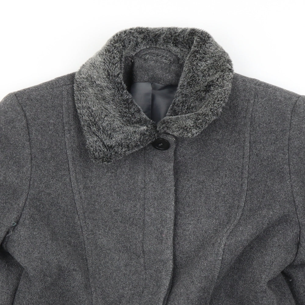 Richards Womens Grey   Jacket Coat Size 10