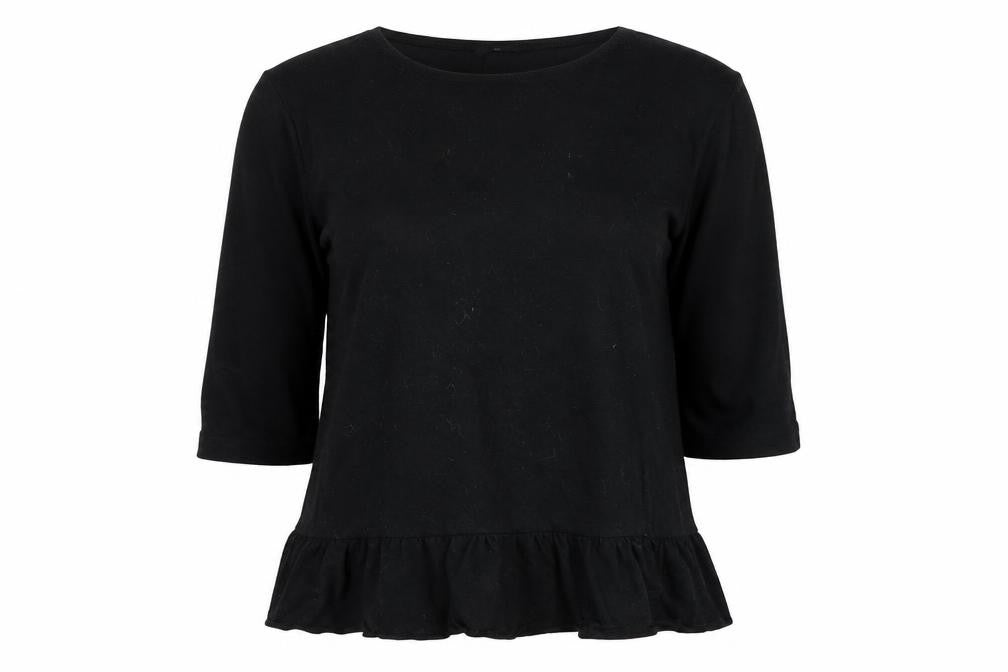H&M Womens Black   Basic T-Shirt Size XS