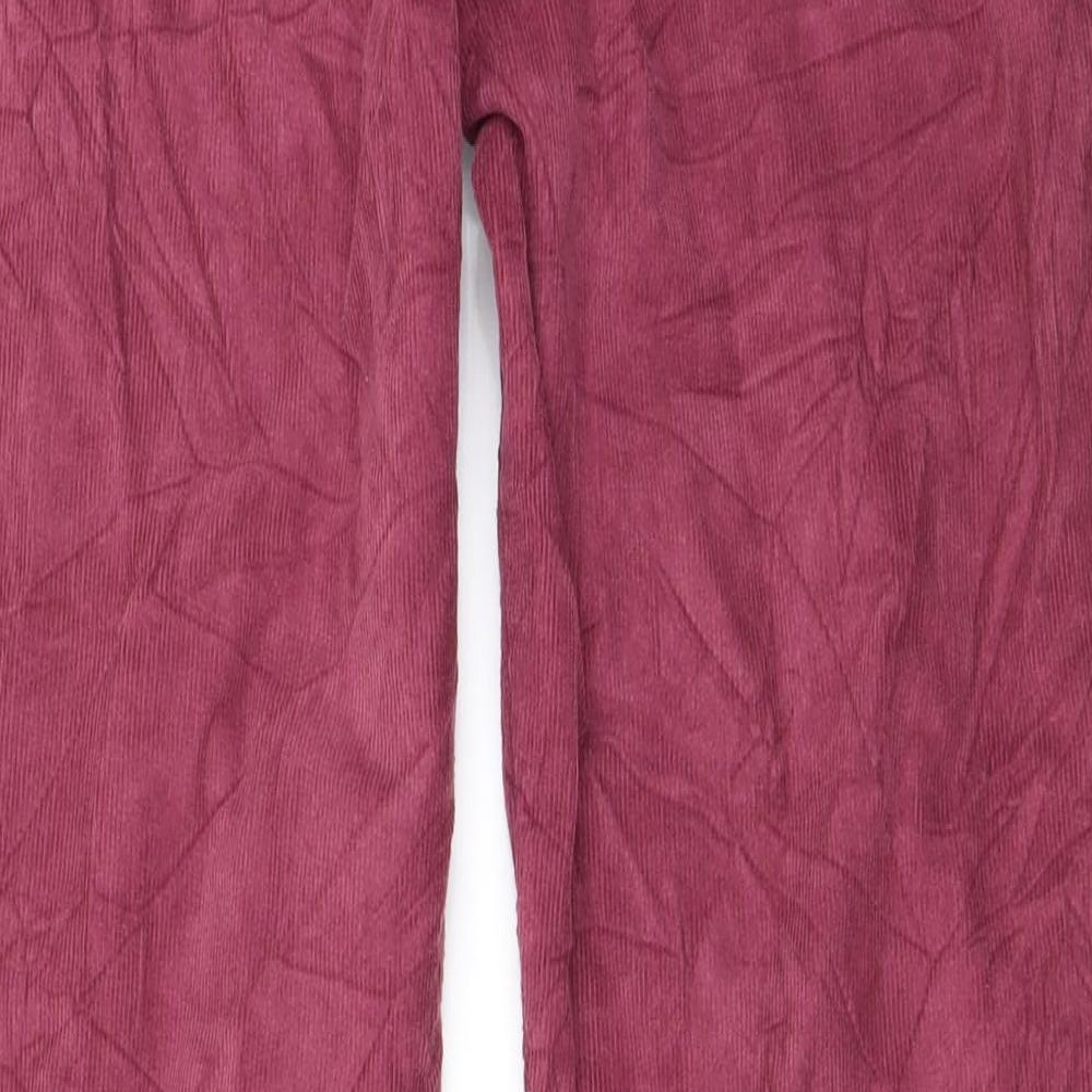 Cotton Traders Womens Purple   Skinny Jeans Size 12 L26 in