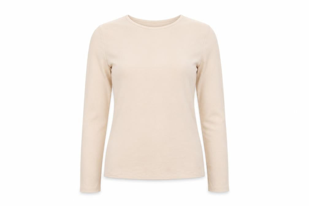 PRETTYLITTLETHING Womens Beige   Pullover Jumper Size 12
