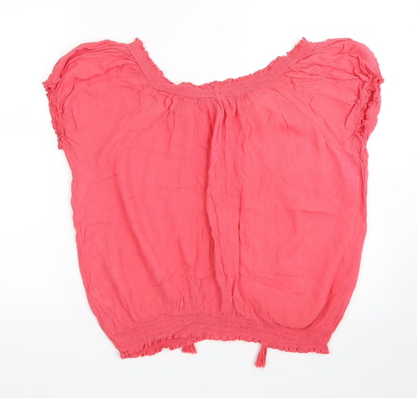 New Look Womens Pink   Basic Blouse Size 12