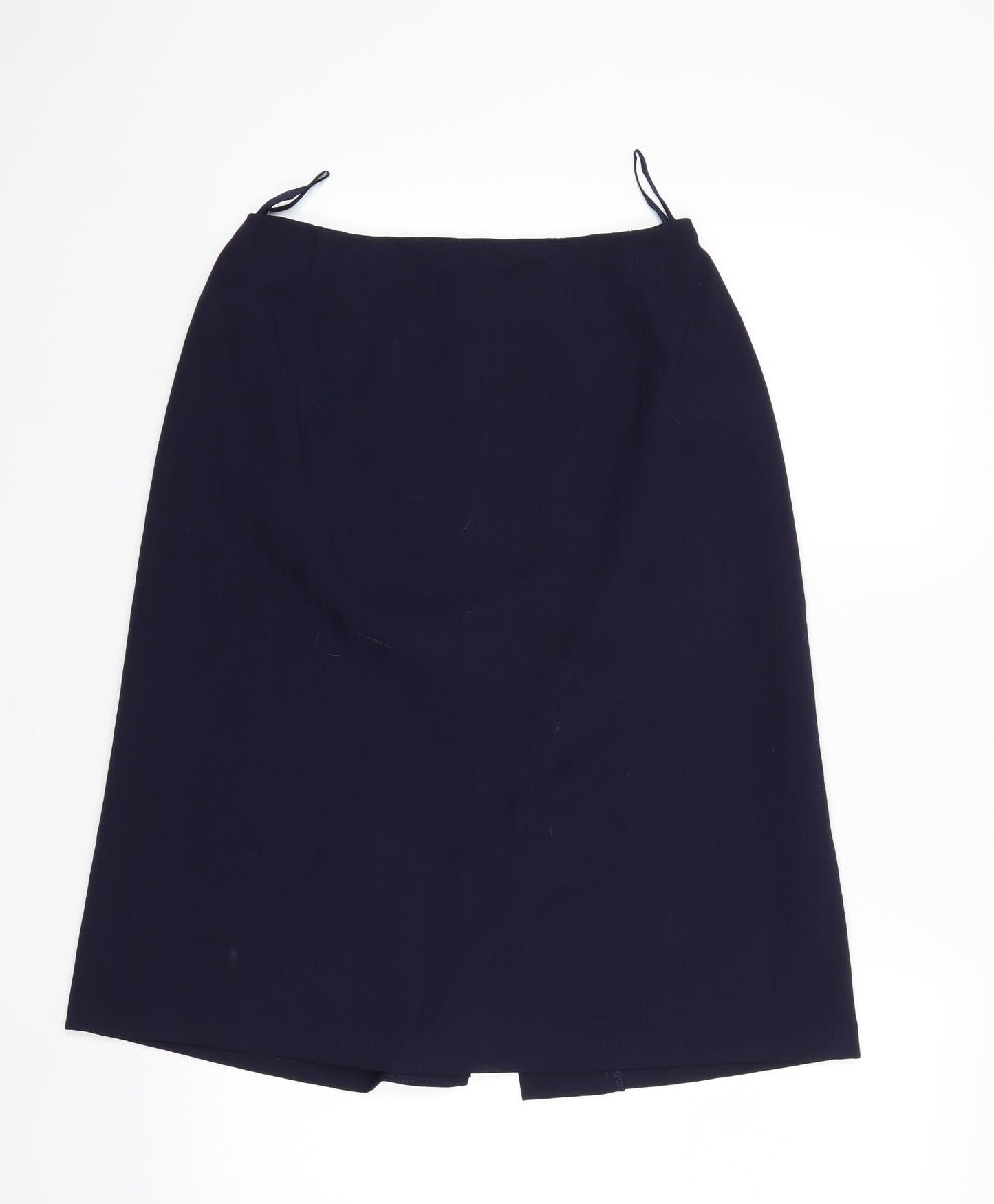 Preworn Womens Blue   A-Line Skirt Size 28 in