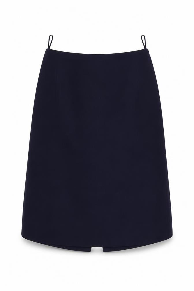 Preworn Womens Blue   A-Line Skirt Size 28 in