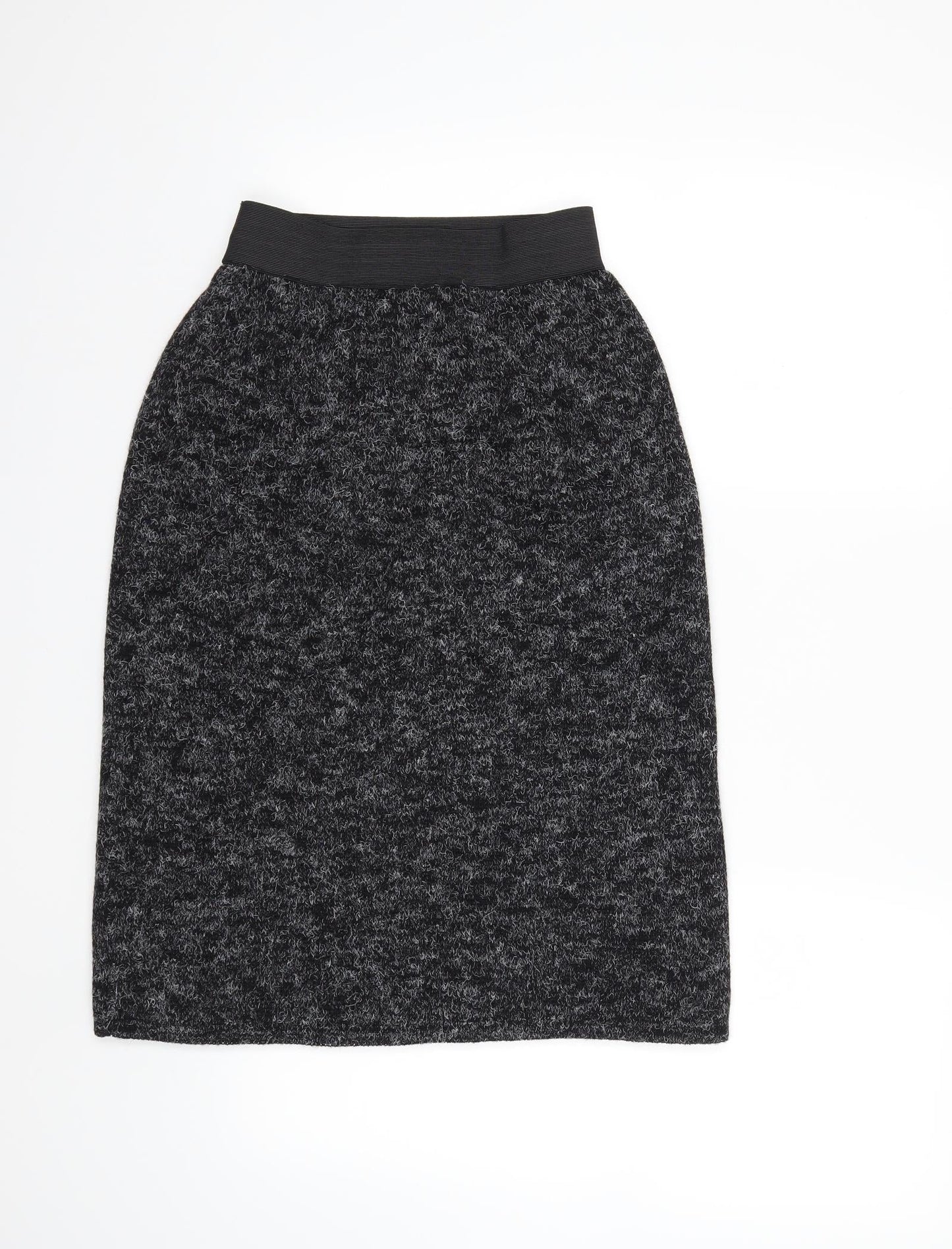 Preworn Womens Black   A-Line Skirt Size 25 in