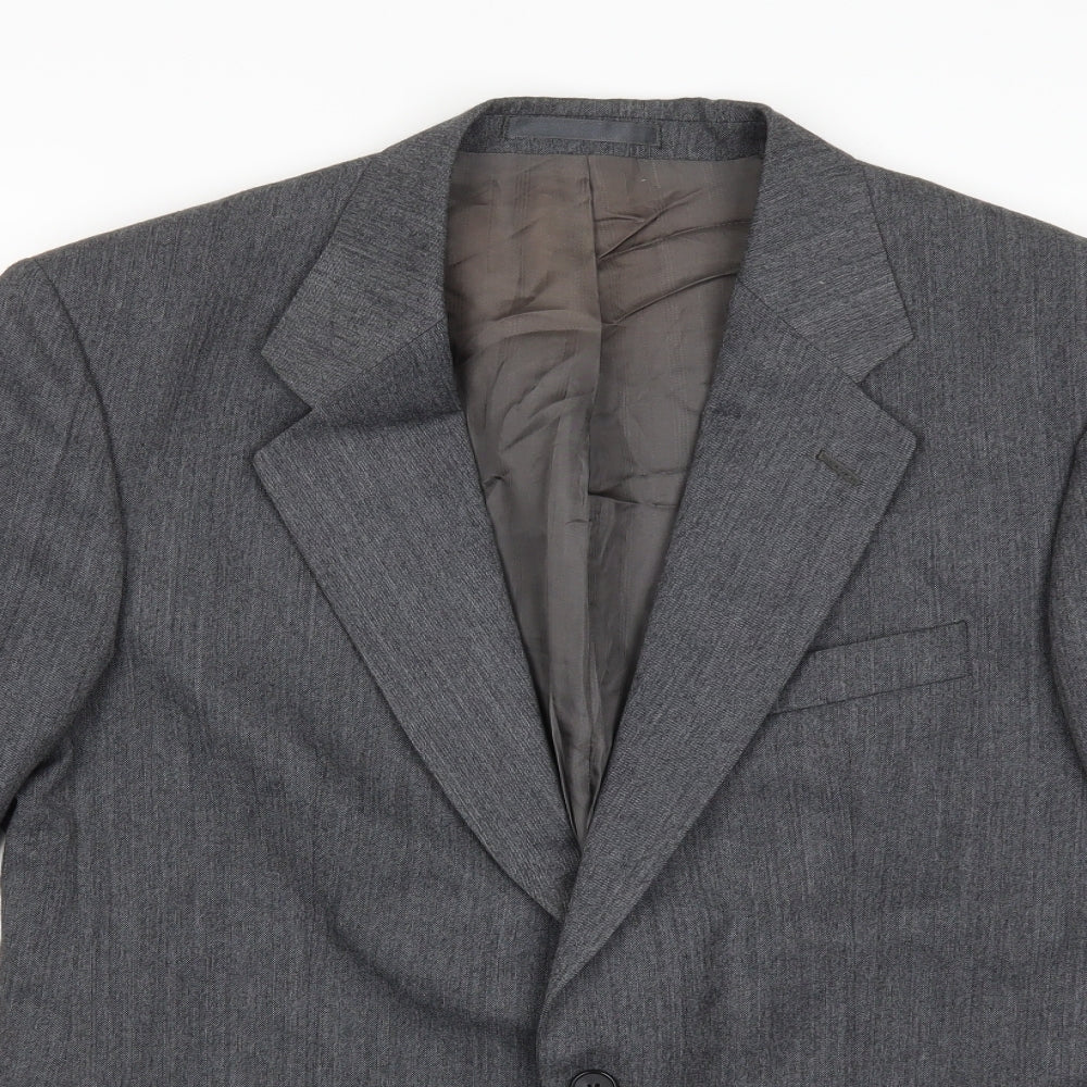 Marks and Spencer Mens Grey   Jacket Suit Jacket Size 40