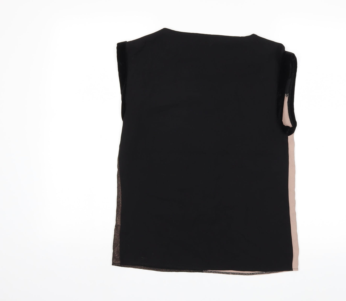 Oasis Womens Black   Basic T-Shirt Size 8