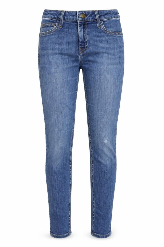 Denim & Co. Womens Blue  Denim Skinny Jeans Size 8 L29 in