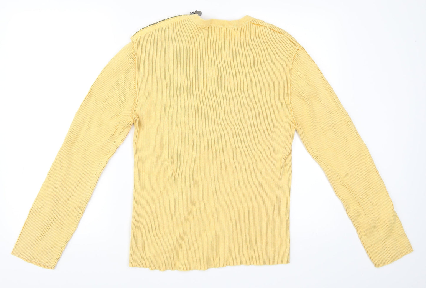 River Island Womens Yellow   Pullover Jumper Size L
