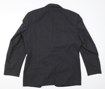 Back view of Armando men’s grey jacket blazer, size 40