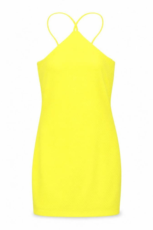 Miss Selfridge Womens Yellow   Bodycon  Size 10