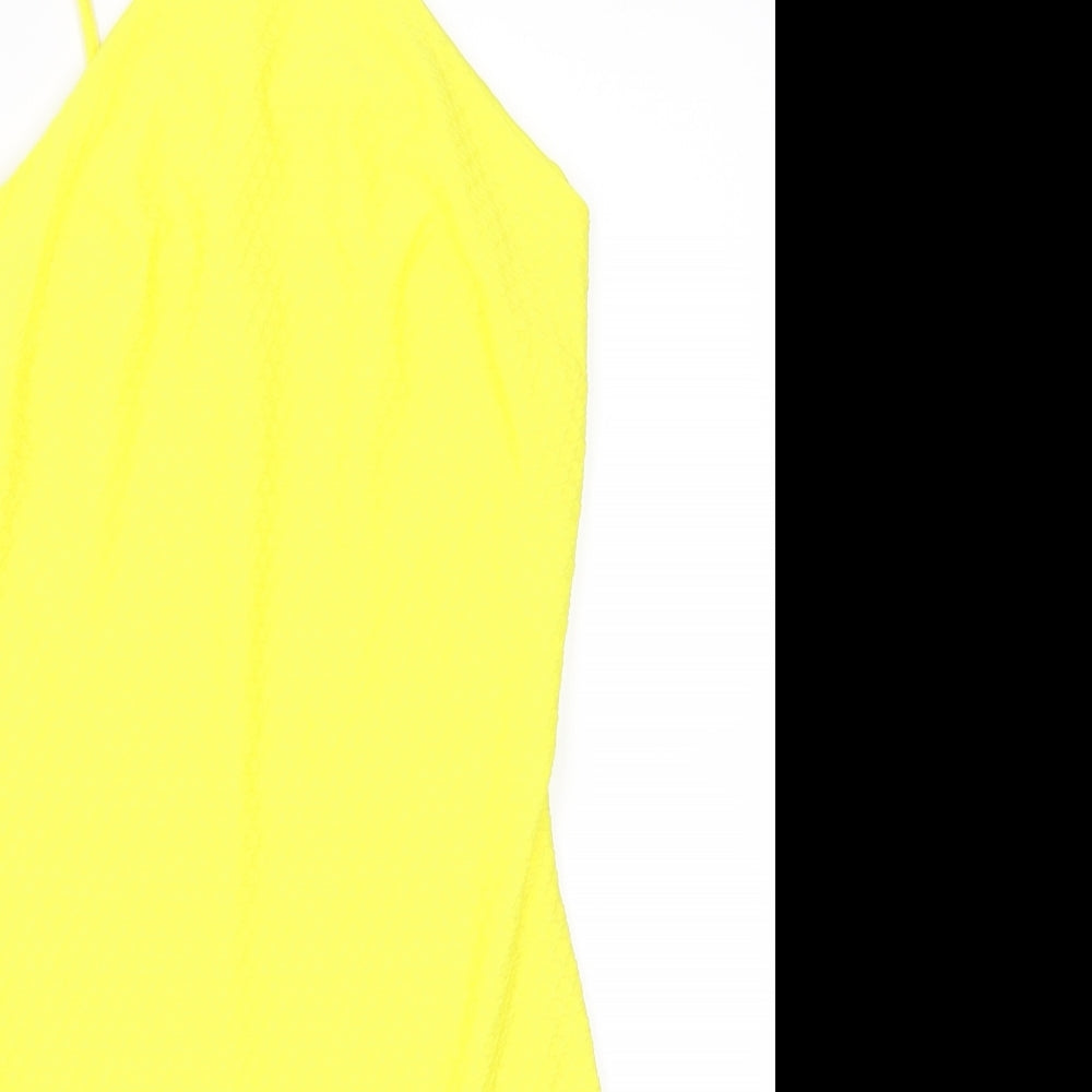 Miss Selfridge Womens Yellow   Bodycon  Size 10