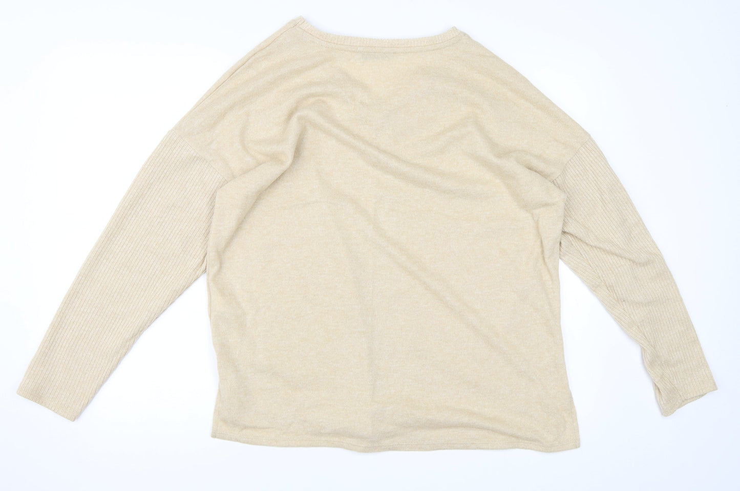 George Womens Beige   Pullover Jumper Size L