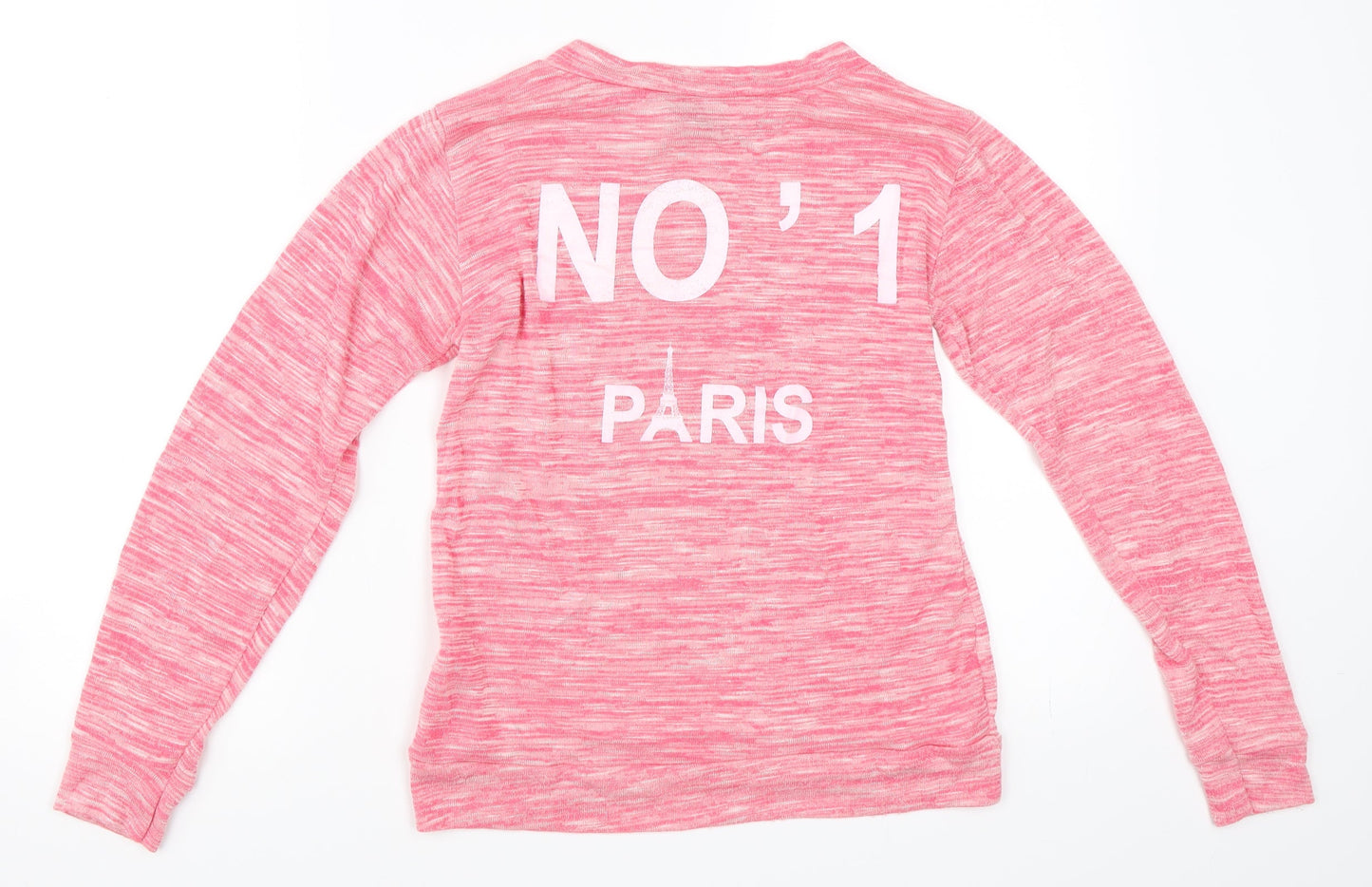 Funky Fit Womens Pink   Pullover Sweatshirt Size S