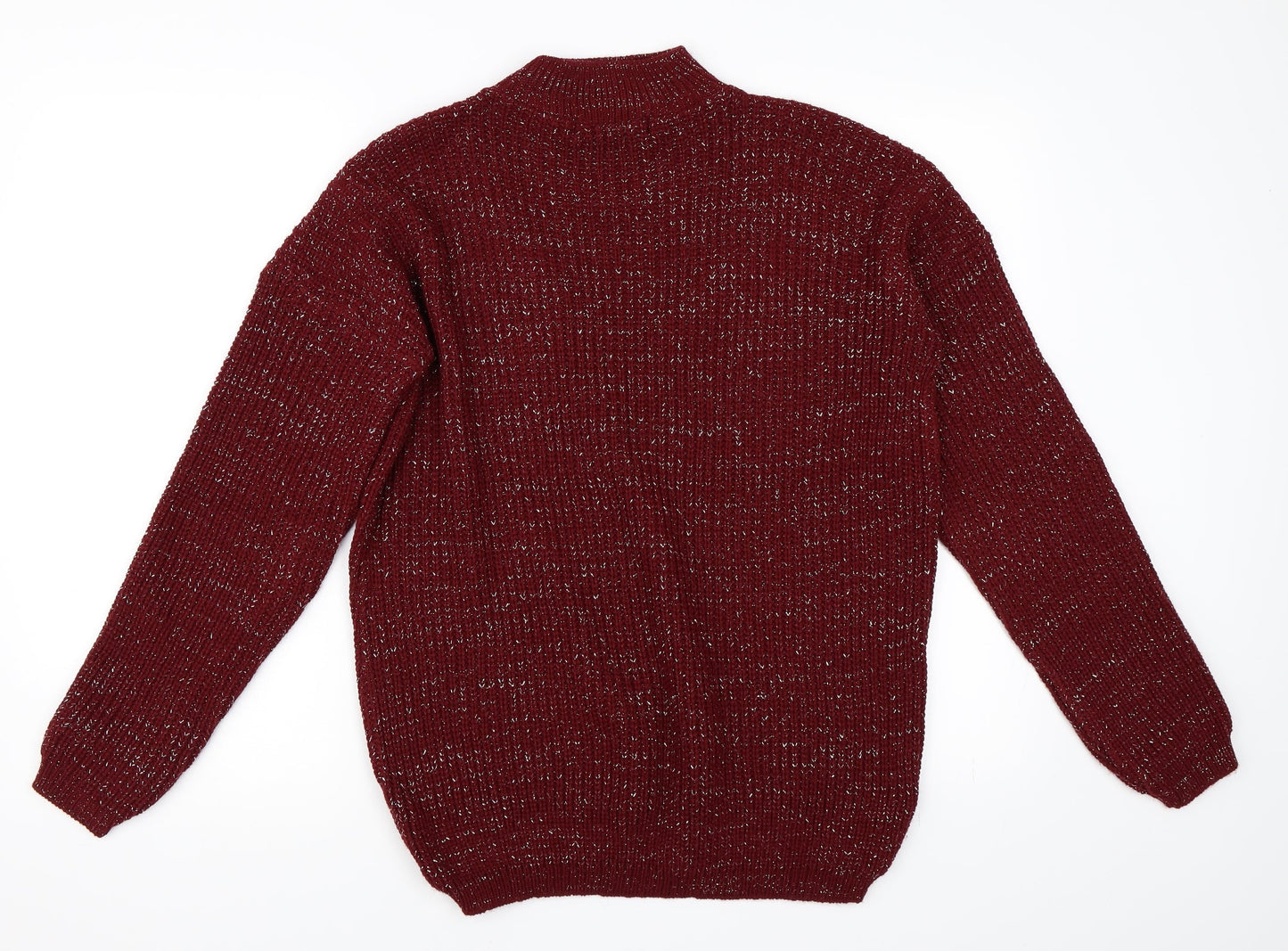 Misspap Womens Red   Pullover Jumper Size M