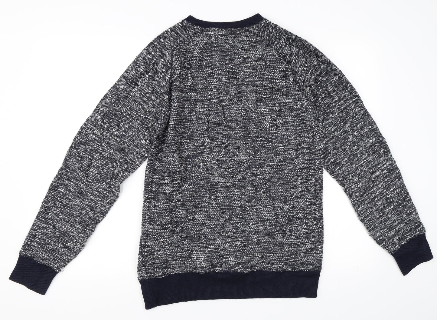 Easy Mens Blue   Pullover Sweatshirt Size S