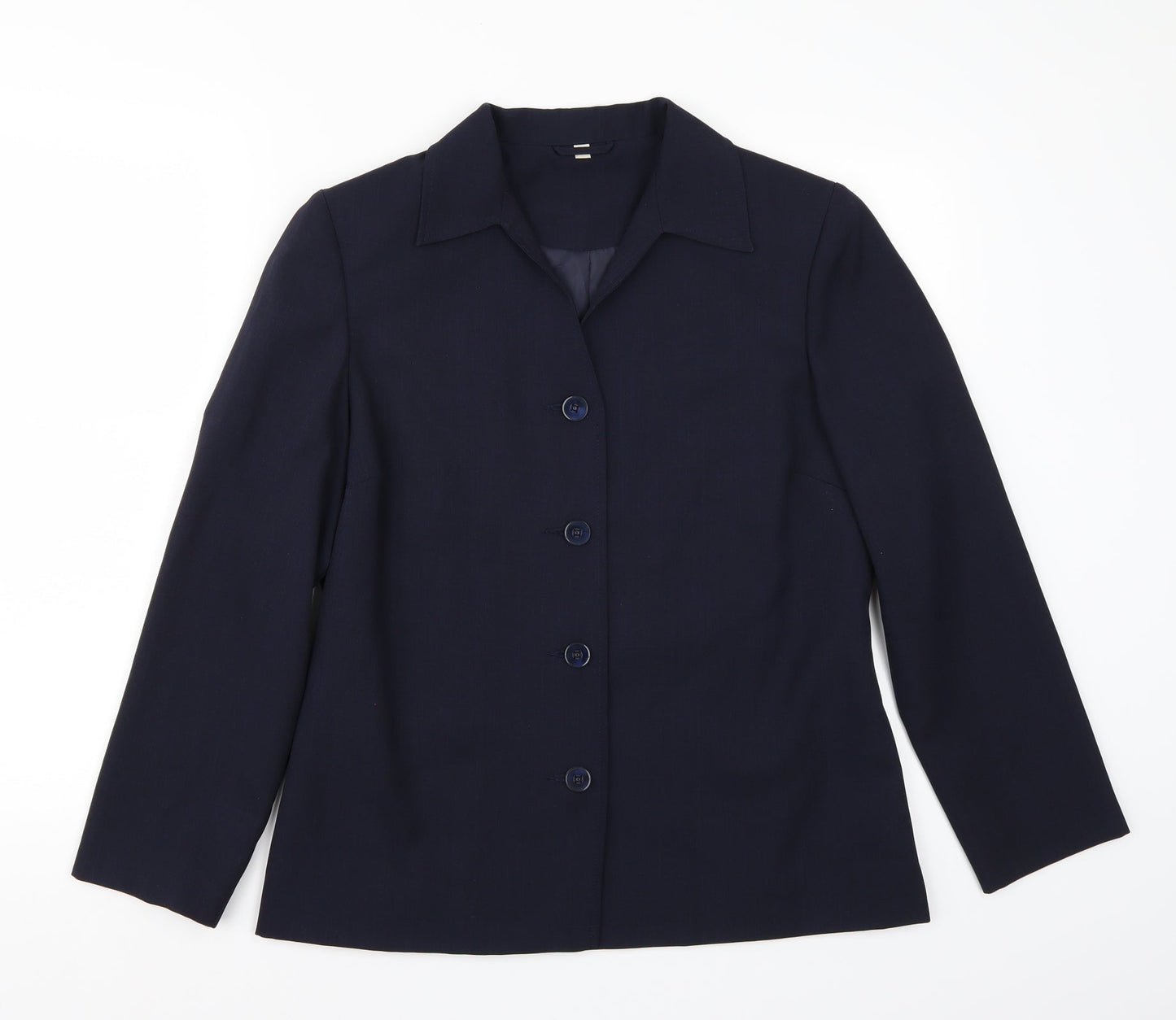 Preworn Womens Blue   Jacket Blazer Size 12