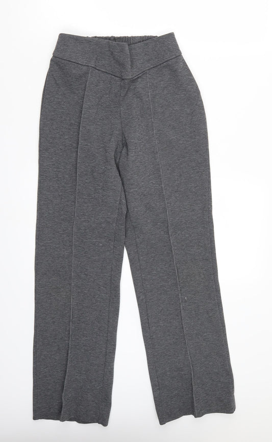 Marks and Spencer Womens Grey   Trousers  Size 12 L28 in
