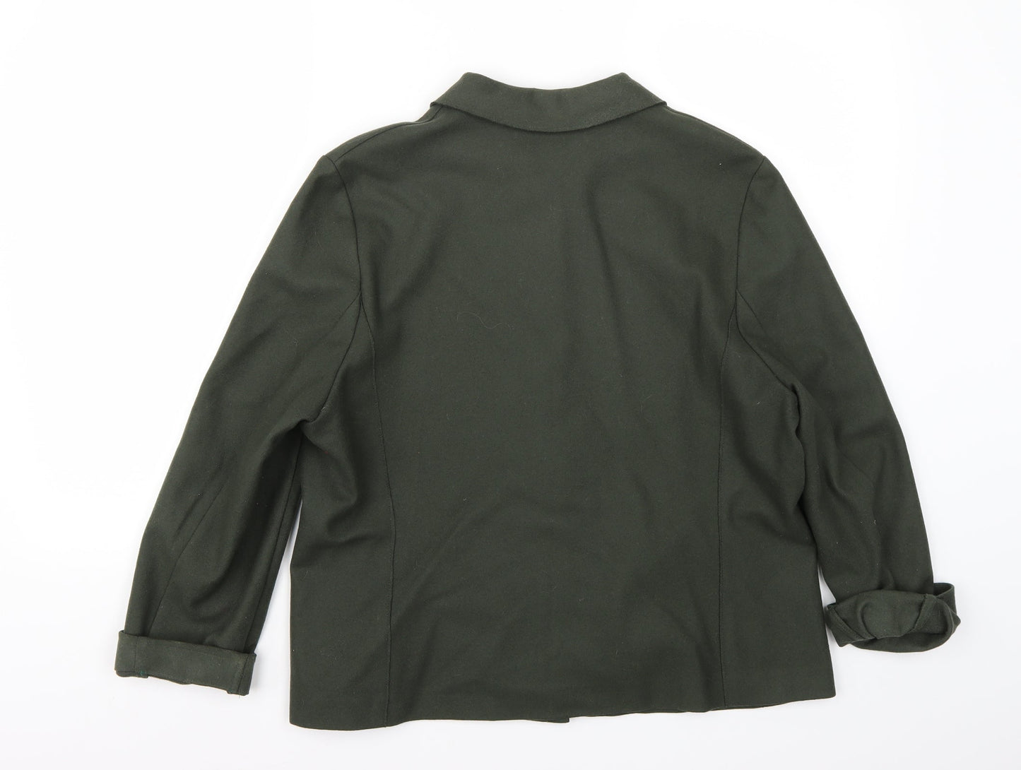 Marks and Spencer Womens Green   Jacket Blazer Size 16