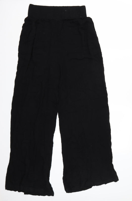 Misspap Womens Black   Trousers  Size 8 L31 in