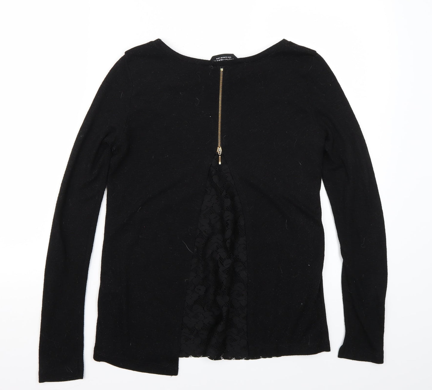 Dorothy Perkins Womens Black   Basic T-Shirt Size 10