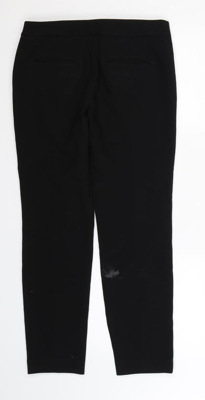 Back view of Next women’s blue trousers, size UK 8, 26-inch leg