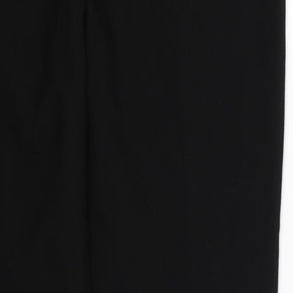 Brand and care label for Next women’s blue trousers, size UK 8, 26-inch leg