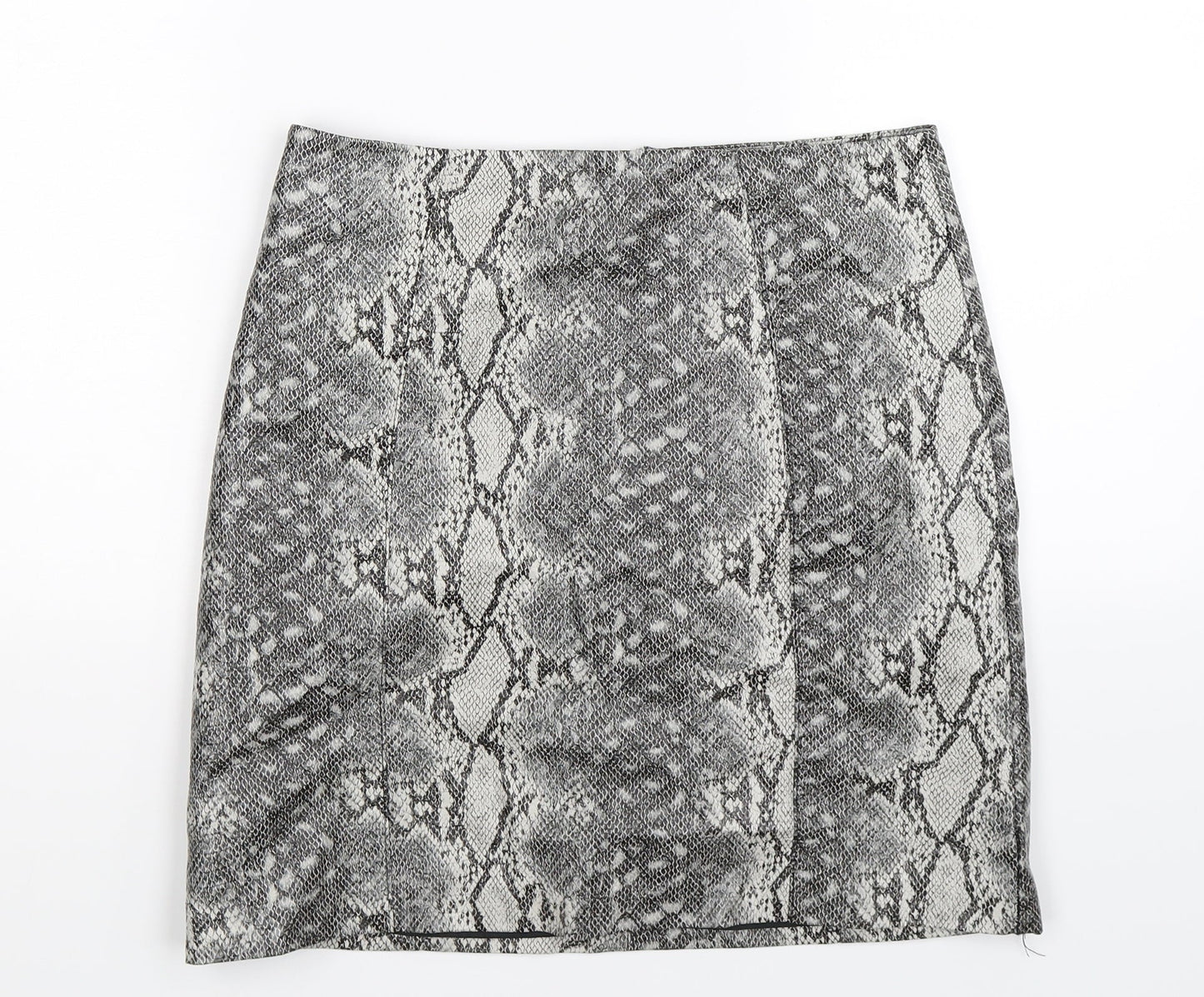 New Look Womens Multicoloured Animal Print  A-Line Skirt Size 8