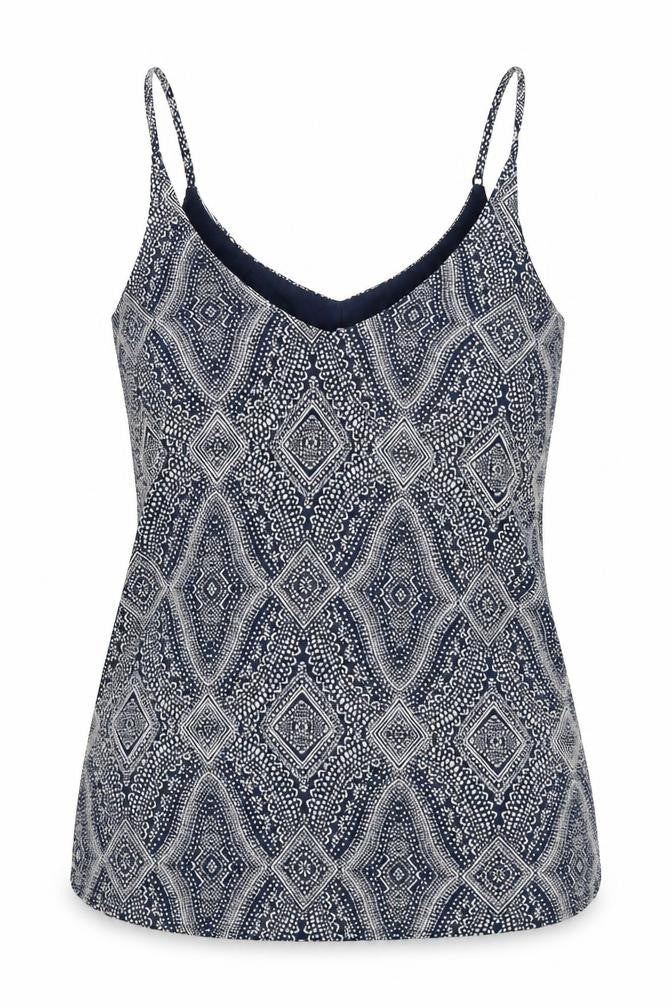 H&M Womens Blue Geometric  Basic Tank Size 12
