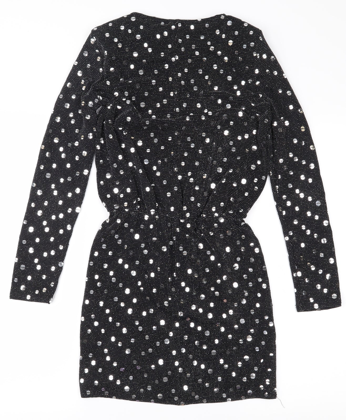 Flounce Womens Black   Mini  Size 8  - Shoulder Pads