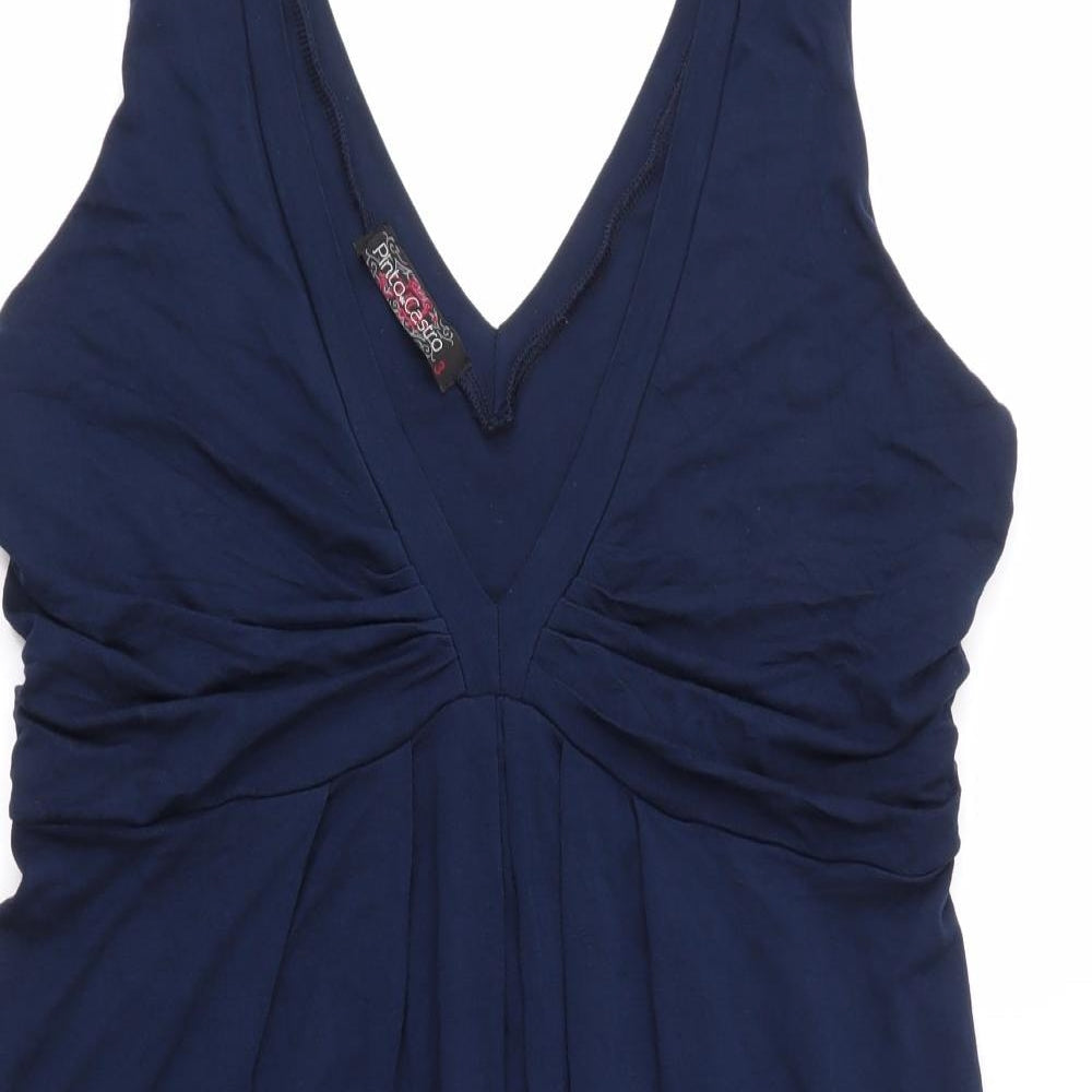 pinto de castro Womens Blue   Fit & Flare  One Size