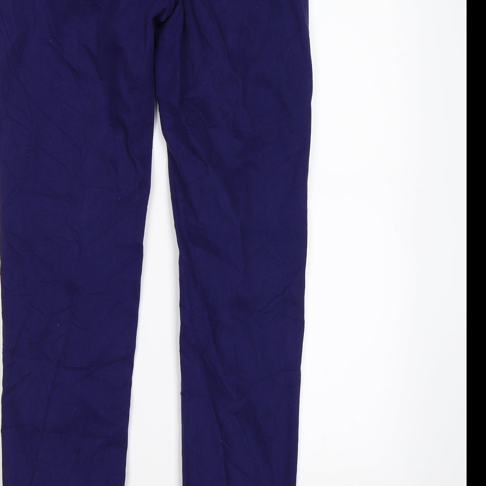 Semir Womens Purple  Denim Skinny Jeans Size S L28 in