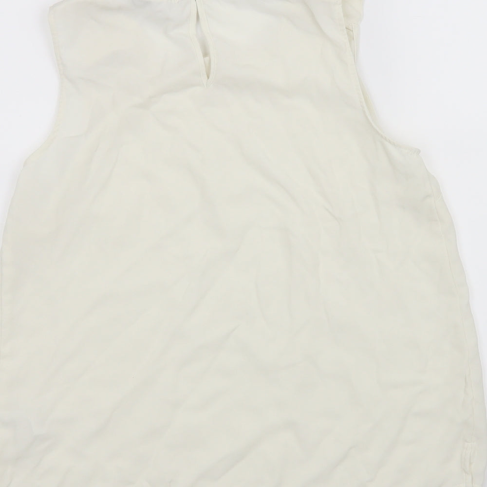 TU Womens White   Camisole Tank Size 12
