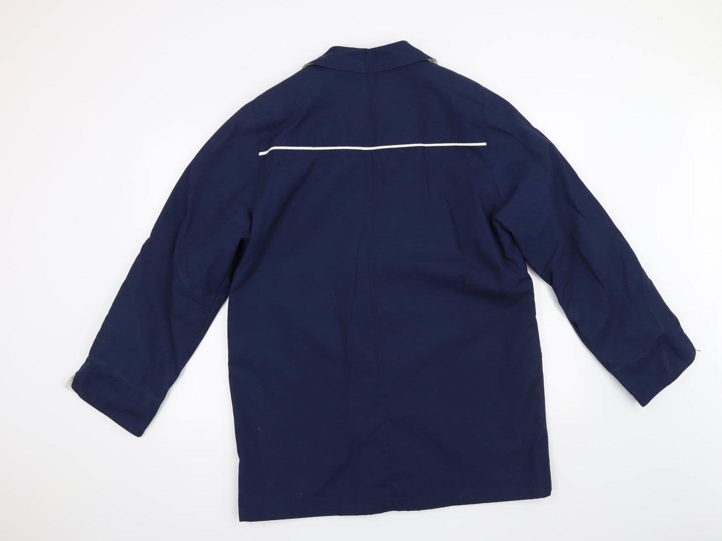 Preworn Womens Blue   Jacket Coat Size M