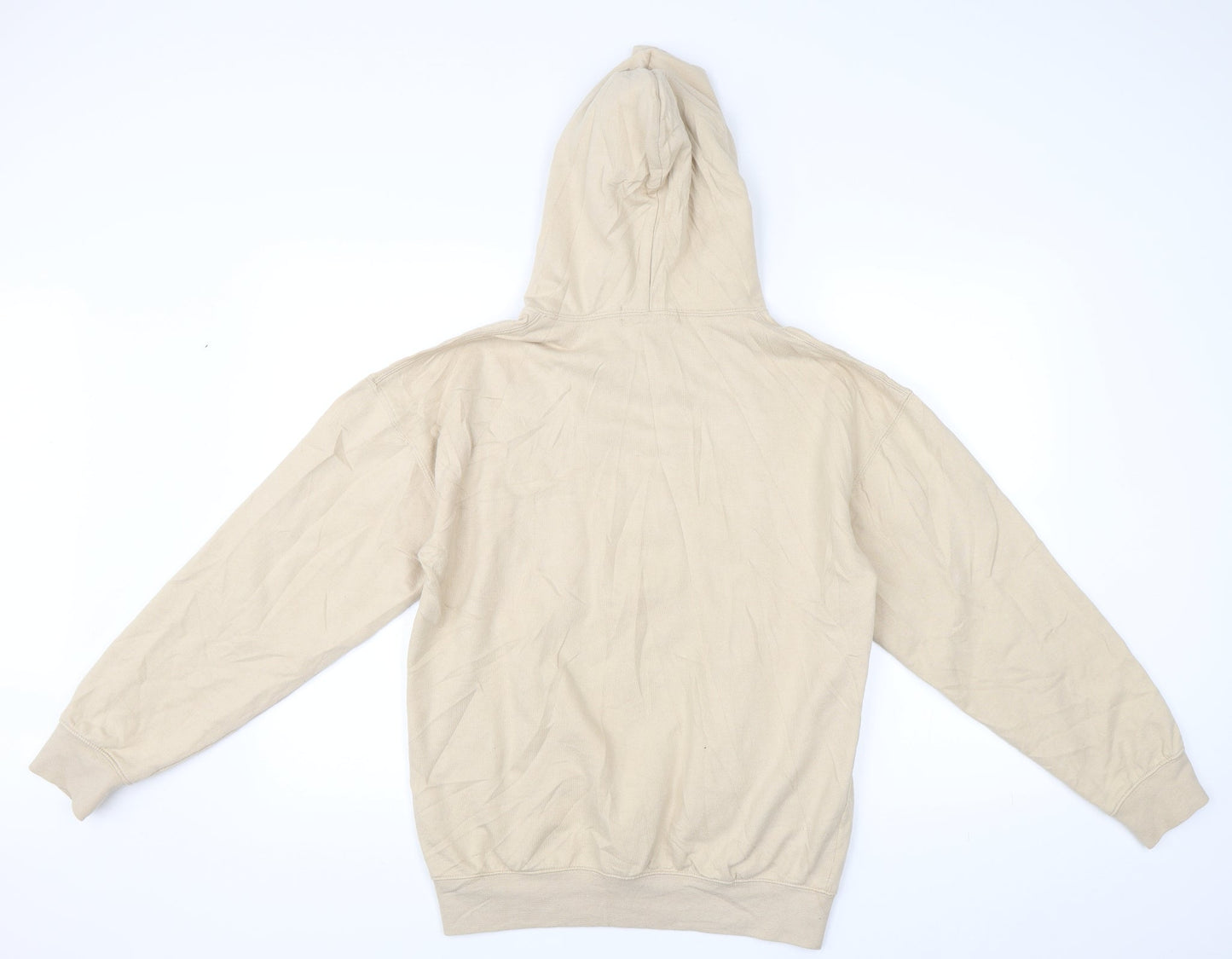I SAW IT FIRST Womens Beige  Rayon Pullover Hoodie Size S
