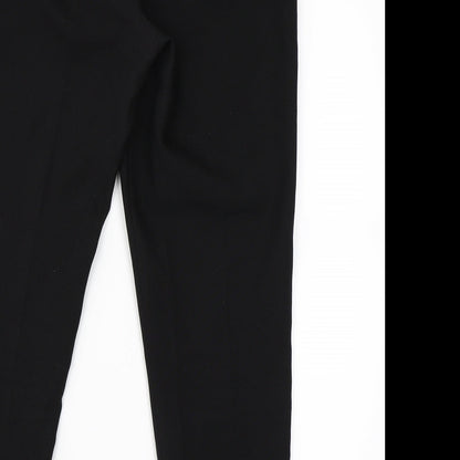 Brand and care label for Primark women’s black trousers, size UK 10, 25-inch leg