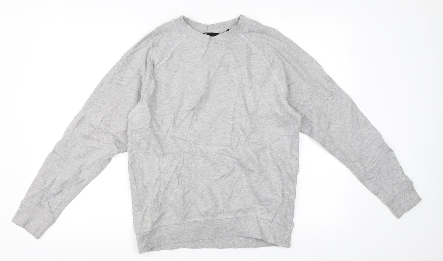 Oodji Mens Grey   Pullover Sweatshirt Size S