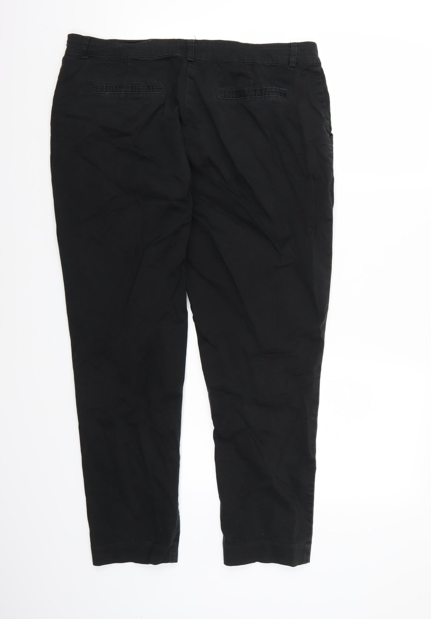 Klass Collection Womens Black   Trousers  Size 16 L26 in
