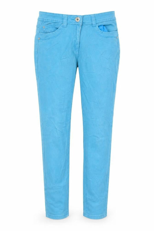 George Womens Blue  Denim Straight Jeans Size 10 L28 in