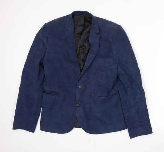 Burton Mens Blue   Jacket Suit Jacket Size M