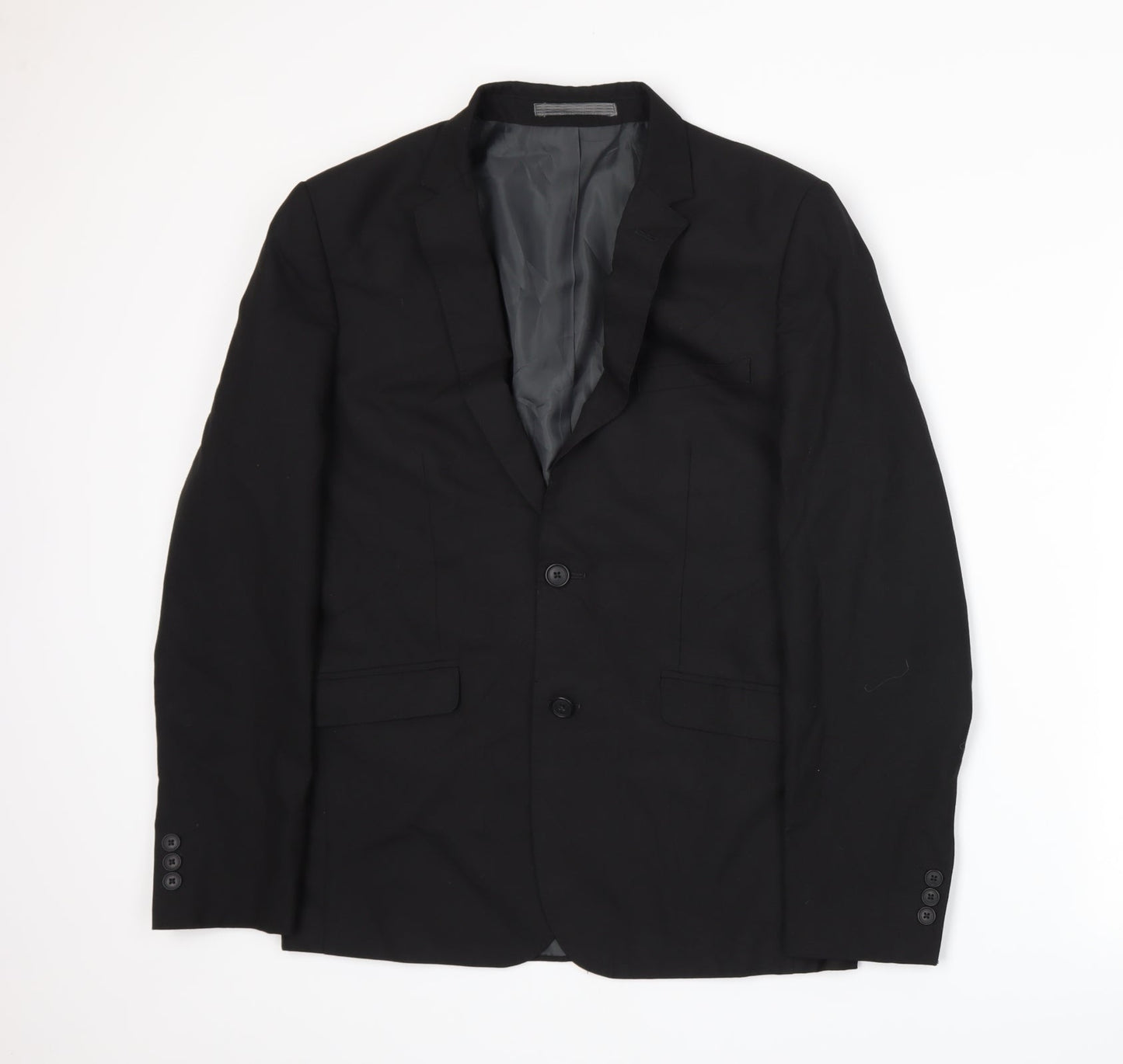 Marks and Spencer Mens Black   Jacket Suit Jacket Size M