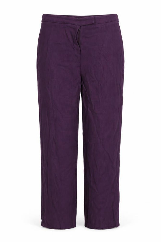 Wallis Womens Purple   Trousers  Size 12 L24 in