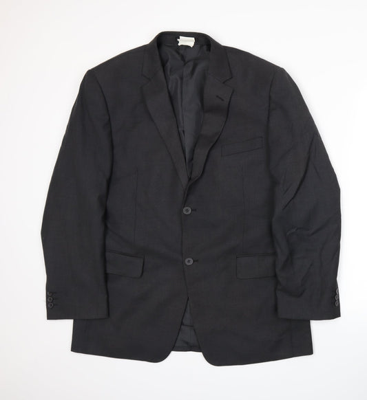 Karl Jackson Mens Grey   Jacket Suit Jacket Size L