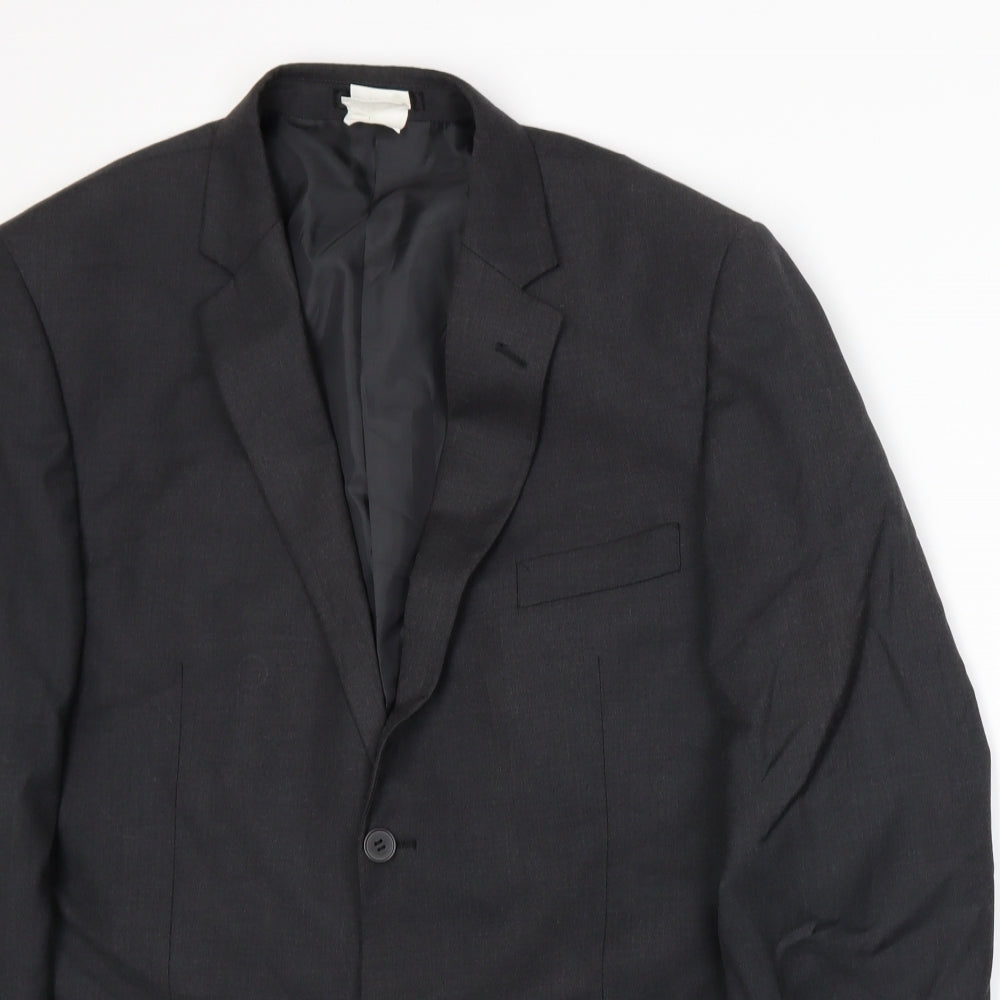 Karl Jackson Mens Grey   Jacket Suit Jacket Size L