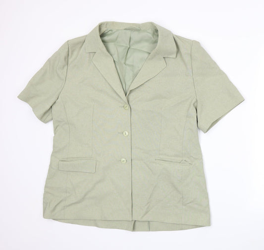 Berkertex Womens Green   Jacket Suit Jacket Size 18