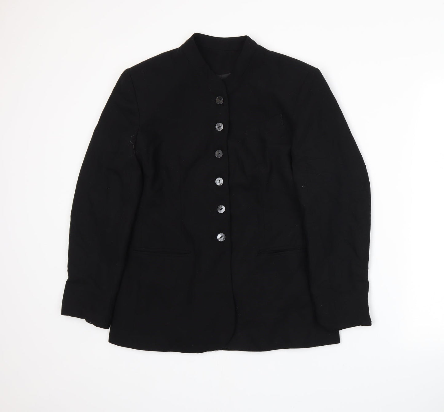 Richards Womens Black   Jacket Suit Jacket Size 12