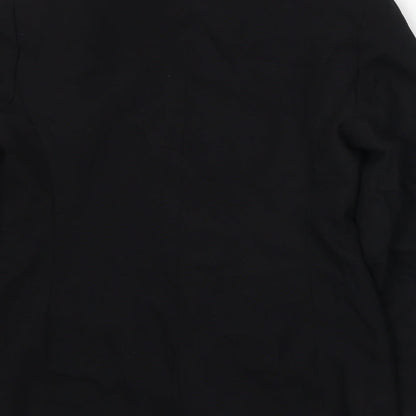 Brand and care label for Richards women’s black jacket suit jacket, size UK 12